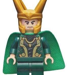 LEGO Super Heroes Loki Dark Green Legs Minifigure from 76152 - Image 1
