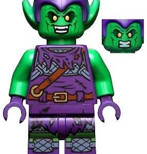 LEGO Super Heroes Green Goblin Dark Purple Minifigure from 76175 - Image 1