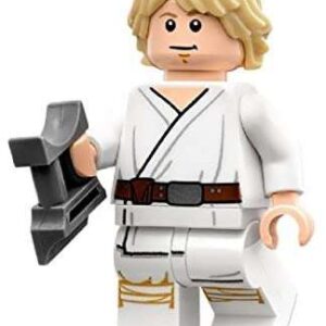 LEGO Star Wars Luke Skywalker (Tatooine, Stern/Smile Face) Minifigure from 75159 - Image 1