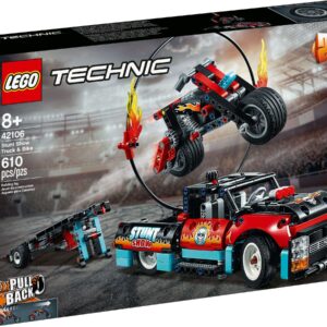 LEGO Technic Stunt Show Truck & Bike Set 42106 - Image 1