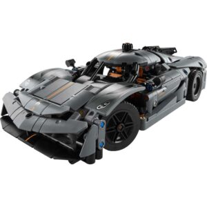LEGO Technic Koenigsegg Jesko Absolut Grey Hypercar 42173 - Image 2