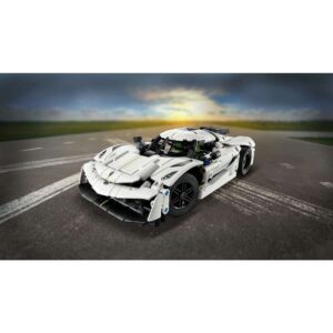 LEGO Technic Koenigsegg Jesko Absolut White Hypercar 42184 - Image 3