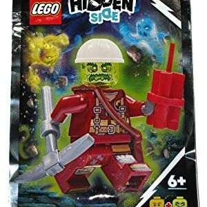 LEGO Hidden Side Haunted Worker Minifigure Foil Pack Set 792007 - Image 1