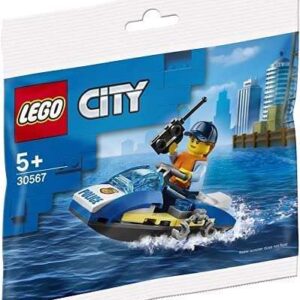 LEGO City Police Jet Ski Polybag Set 30567 - Image 1