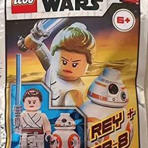 LEGO Star Wars Rey and BB-8 Minifigure Foil Pack Set 912173 - Image 1