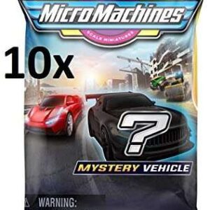 Micro Machines 2020 Mystery Mini 4cm Cars - 10 Bags Supplied - Image 1