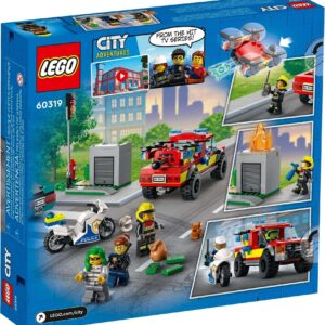 LEGO City Fire Rescue & Police Chase Set 60319 - Image 6