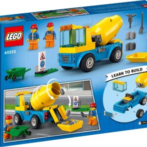 LEGO City Cement Mixer Truck Set 60325 - Image 5