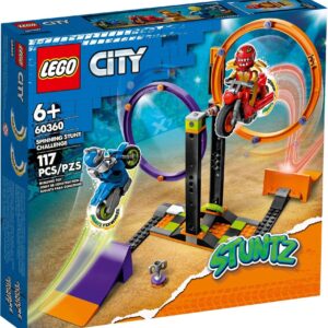 LEGO City Stuntz Spinning Stunt Challenge Set 60360 - Image 2