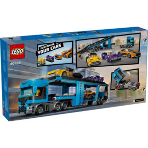 LEGO City Car Transporter Truck with Sports Cars 60408 - Image 8