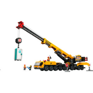 LEGO City Yellow Mobile Construction Crane Toy Set 60409 - Image 2