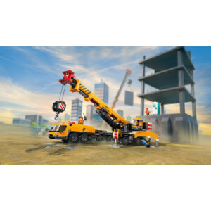 LEGO City Yellow Mobile Construction Crane Toy Set 60409 - Image 3