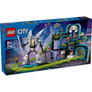 LEGO City Robot World Roller-Coaster Park Toy 60421 - Image 1