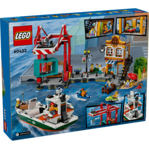 LEGO City Seaside Harbour with Cargo Ship Toy 60422 - Image 7