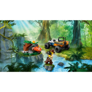 LEGO City Jungle Explorer ATV Red Panda Mission Set 60424 - Image 4