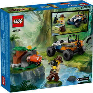 LEGO City Jungle Explorer ATV Red Panda Mission Set 60424 - Image 8
