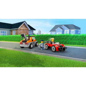 LEGO City Tow Truck and Sports Car Repair Toy Playset 60435 - Image 5