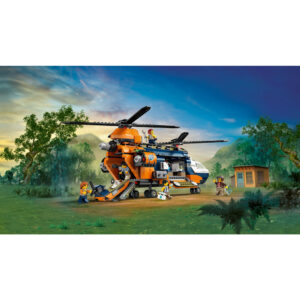 LEGO City Jungle Explorer Helicopter at Base Camp Set 60437 - Image 4