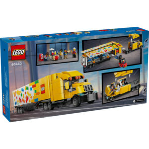 LEGO City Yellow LEGO Delivery Truck Toy 60440 - Image 8