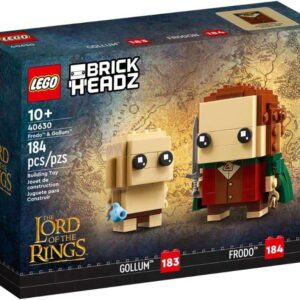 LEGO BrickHeadz Lord of the Rings Frodo and Gollum Set 40630 - Image 1