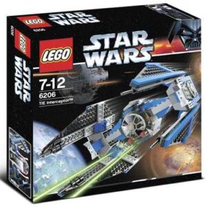 LEGO Star Wars TIE Interceptor Set 6206 (Damaged Box) - Image 1