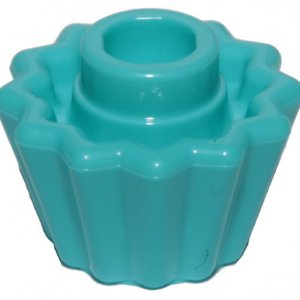 LEGO Minifigure Medium Azure Utensil Trolls Cupcake - Image 1