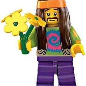 LEGO Series 7 Hippie Minifigure #11 8831 - Image 1