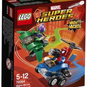 LEGO Super Heroes Mighty Micros: Spider-Man vs. Green Goblin Set 76064 (Damaged Box) - Image 1