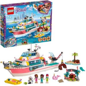 LEGO Friends Rescue Mission Boat Set 41381  - Image 1