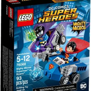 LEGO Super Heroes Mighty Micros Superman Vs. Bizarro Set 76068 (Damaged Box) - Image 1