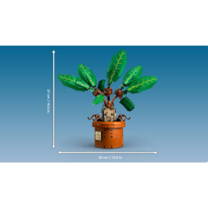 LEGO Harry Potter Mandrake Plant Toy, Magical Gift 76433 - Image 4