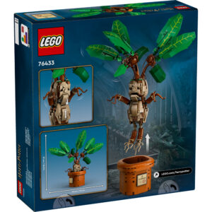 LEGO Harry Potter Mandrake Plant Toy, Magical Gift 76433 - Image 8