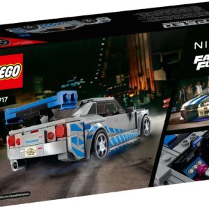LEGO Speed Champions 2 Fast 2 Furious Nissan Skyline GT-R (R34) Set 76917 - Image 6