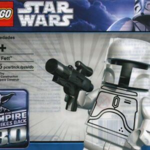 LEGO Star Wars White Boba Fett Minifigure Polybag - 30th Anniversary Limited Edition (McQuarrie Concept) Rare 2853835 - Image 1