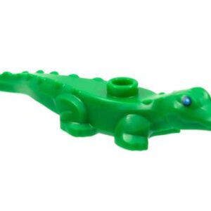 LEGO Animal Green Alligator / Crocodile Baby Hatchling Minifigure - Image 1