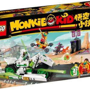 LEGO Monkie Kid White Dragon Horse Bike Set 80006 - Image 1