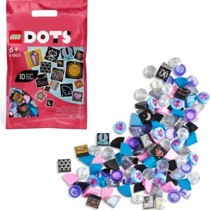 LEGO DOTS Extra DOTS Series 8 – Glitter and Shine Tiles Set Polybag 41803 - Image 1