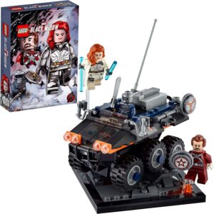 LEGO Marvel Avengers Taskmaster’s Ambush Exclusive Black Widow SDCC Set 77905 - Image 1