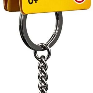 LEGO City Brick Suit Guy Minifigure keyring / keychain 853903 - Image 1