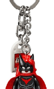 LEGO DC Super Heroes Batwoman Minifigure keyring / keychain 853953 - Image 1