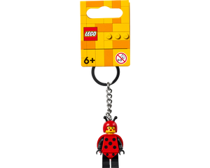 LEGO City Lady Bug Girl Ladybird Costume Minifigure Keyring 854157 - Image 1
