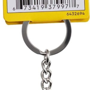 LEGO Classic Earth Blue 2 x 4 Brick Keyring 854237 - Image 3