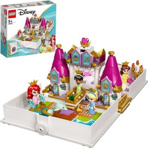 LEGO Disney Princess Ariel, Belle, Cinderella and Tiana’s Storybook Adventures Set 43193 - Image 1