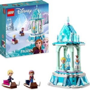 LEGO Disney Princess Anna and Elsa's Magical Merry-Go-Round Set 43218 - Image 1