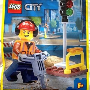 LEGO City Builder Minifigure and Traffic Light Foil Pack Set 952111 - Image 1
