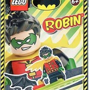 LEGO DC Super Heroes Robin with Surfboard Minifigure Foil Pack Set 212114 - Image 1