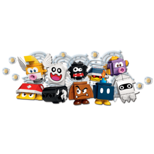 Complete Set of 10 Characters LEGO Super Mario Character Packs Series 1 71361 - Image 1