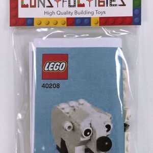 Constructibles Polar Bear LEGO Parts & Instructions Kit - 40208 - Image 3