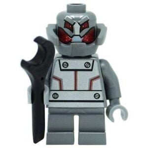 Genuine LEGO Marvel ULTRON *Short Legs* Minifigure SPLIT from 76066 Mighty Micros Incredible Hulk Set - Image 1