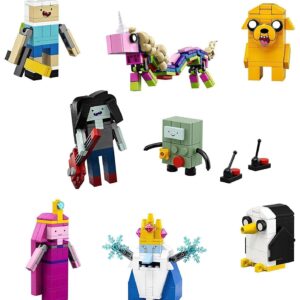 LEGO Ideas Adventure Time Minifigures Set with Finn Jake Lady Gunter 21308 - Image 4